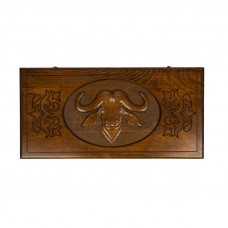 Нарды резные "Африканский Буйвол"